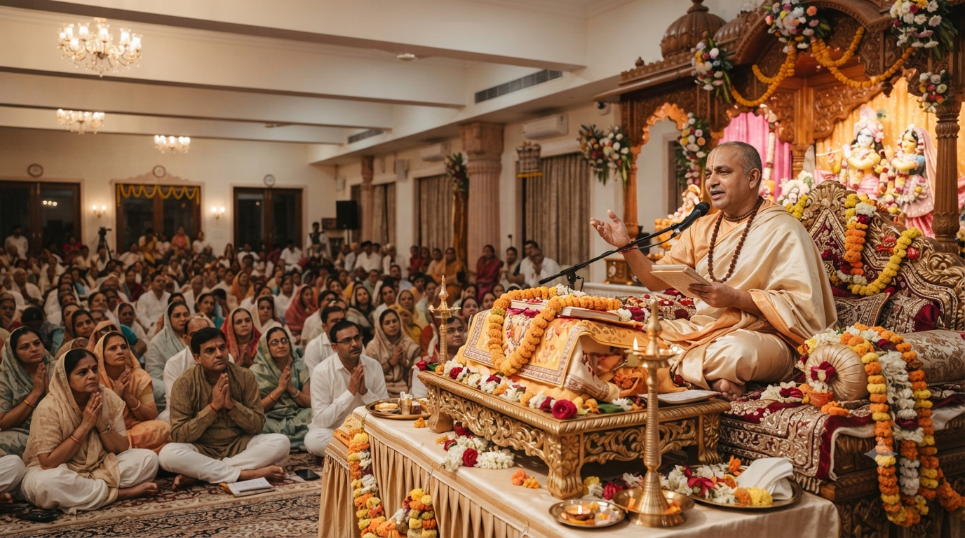 Book Famous Bhagwat Katha Vachak for Your Event