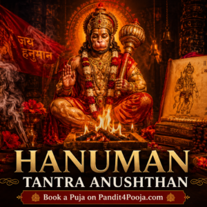 Hanuman Tantra Anushthan – Tantric Hanuman Puja & Spiritual Protection Ritual